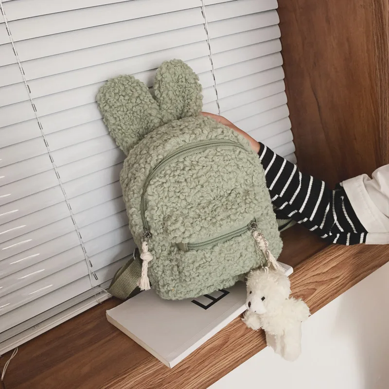 Lamb Furry Backpack CHILDREN'S Backpack Nap Cute Princess Small Bookbag Children Rabbit Ear Bear Backpack
Lamb Furry Backpack CHILDREN'S Backpack Nap Cute Princess Small Bookbag Children Rabbit Ear Bear Backpack