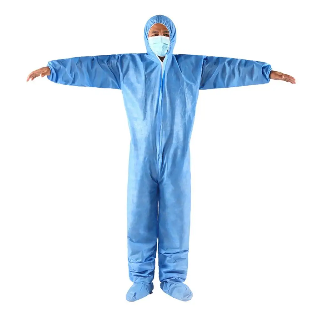 Unisex Disposable Non Woven Dustproof Isolation Gown Protective Overall Coverall outdoor raincoat Clean Laboratory Cover clothes
Unisex Disposable Non Woven Dustproof Isolation Gown Protective Overall Coverall outdoor raincoat Clean Laboratory Cover clothes
