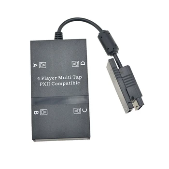 

4 Player Multitap Adapter Multi tap for Sony PlayStation 2 for PS2 Gamepad Controller Video Game Accessory