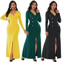 Popodion evening dress sexy banquet dress V-neck long sleeve split dress evening dresses long evening dresses long
Popodion evening dress sexy banquet dress V-neck long sleeve split dress evening dresses long evening dresses long