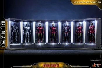 12cm Hot Toys MMSC005-11 Dust Box Display Case with Iron Man 3 Hall of Armor Model 
12cm Hot Toys MMSC005-11 Dust Box Display Case with Iron Man 3 Hall of Armor Model