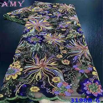 African Sequins Lace Fabric 2020 Sequins Nigerian Laces Fabric High Quality French Tulle Lace Fabric For Women Dress AMY3198B
African Sequins Lace Fabric 2020 Sequins Nigerian Laces Fabric High Quality French Tulle Lace Fabric For Women Dress AMY3198B