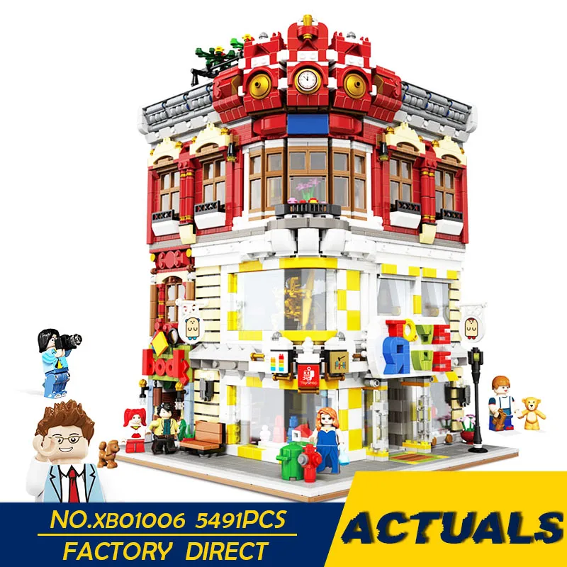 LegoEDS City Series The Toys and Bookstore Model Building Kit Stacking Blocks Adult Splicing Educational Kids Toys Gifts
LegoEDS City Series The Toys and Bookstore Model Building Kit Stacking Blocks Adult Splicing Educational Kids Toys Gifts