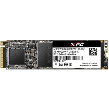 ADATA ASX6000PNP-256GT-C solid-state drive, SSD, M. 2, 256GB, PCI-E, read: 2100 MB/s, write: 1200 MB/s, TLC 3D NAND
ADATA ASX6000PNP-256GT-C solid-state drive, SSD, M. 2, 256GB, PCI-E, read: 2100 MB/s, write: 1200 MB/s, TLC 3D NAND