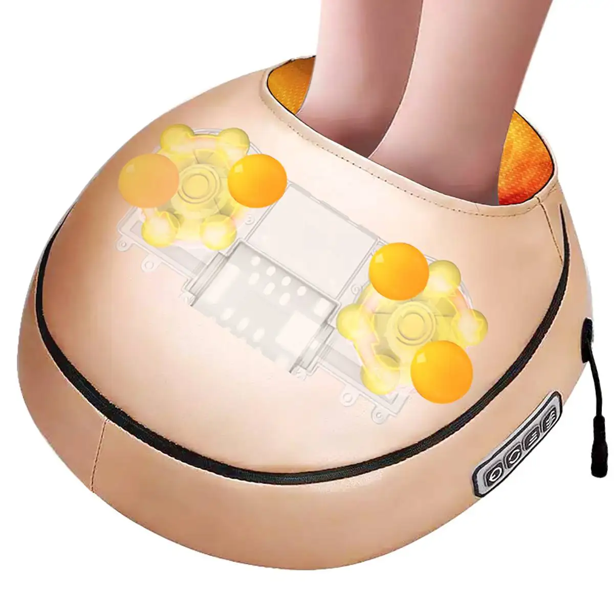 KIFIT Electric Foot Massager Multifunctional Back Calf Foot Roller Massage Machine Heating Therapy Shiatsu Kneading EU/US Plug
KIFIT Electric Foot Massager Multifunctional Back Calf Foot Roller Massage Machine Heating Therapy Shiatsu Kneading EU/US Plug
