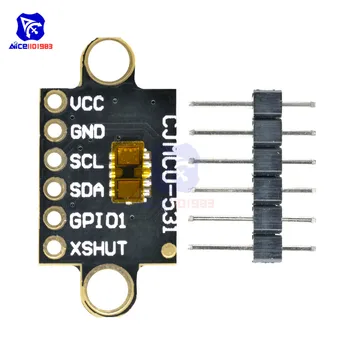 VL53L0X Time-of-Flight Flight Distance Measurement Sensor Breakout VL53L0X ToF Laser Range Finder for Arduino
VL53L0X Time-of-Flight Flight Distance Measurement Sensor Breakout VL53L0X ToF Laser Range Finder for Arduino