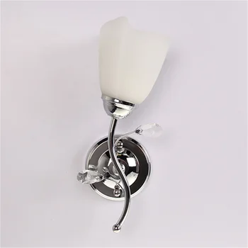 Single/Double Head Wall Sconce Chrome Steel Glass Shape Wall Light Corridor Living Room Lighting Lamp Decorative Light
Single/Double Head Wall Sconce Chrome Steel Glass Shape Wall Light Corridor Living Room Lighting Lamp Decorative Light