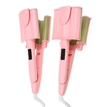 Ceramic Three Tube Hair Curler 26mm 32mm Triple Barrel Deep Wave Water Ripple Egg Rolls Hair Curling Iron Hair Styling Tool
Ceramic Three Tube Hair Curler 26mm 32mm Triple Barrel Deep Wave Water Ripple Egg Rolls Hair Curling Iron Hair Styling Tool