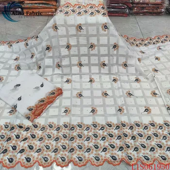 Alisa white embroidered swiss voile lace 100% cotton fabric with stones african style french chiffon fabrics 5 yards+2 yards/set
Alisa white embroidered swiss voile lace 100% cotton fabric with stones african style french chiffon fabrics 5 yards+2 yards/set