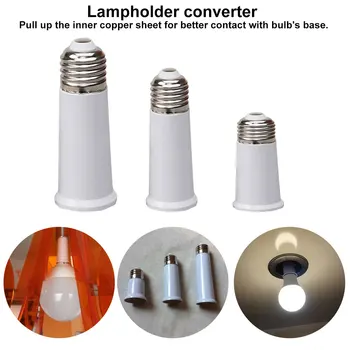 Extension Light Bulb Holder Screw Adapter E27 to E27 Lengthen Lamp Base Converter LED Light Base E27-E27 Extender Lamp Socket
Extension Light Bulb Holder Screw Adapter E27 to E27 Lengthen Lamp Base Converter LED Light Base E27-E27 Extender Lamp Socket