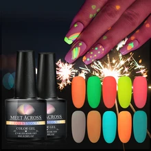 Conheça accros 8ml glow da noite do gel no verniz sorte do verniz do verniz do verniz do verniz do prego escuro(China)