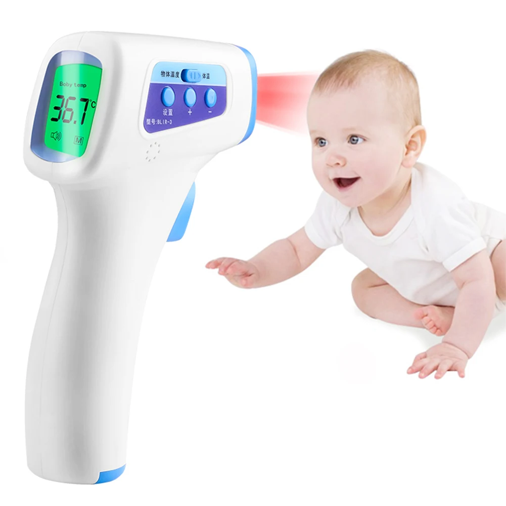 Non-contact Digital Infrared Forehead Thermometer Kids Adult Home Office Multi-purpose Temperature Measurement Mode Switching
Non-contact Digital Infrared Forehead Thermometer Kids Adult Home Office Multi-purpose Temperature Measurement Mode Switching
