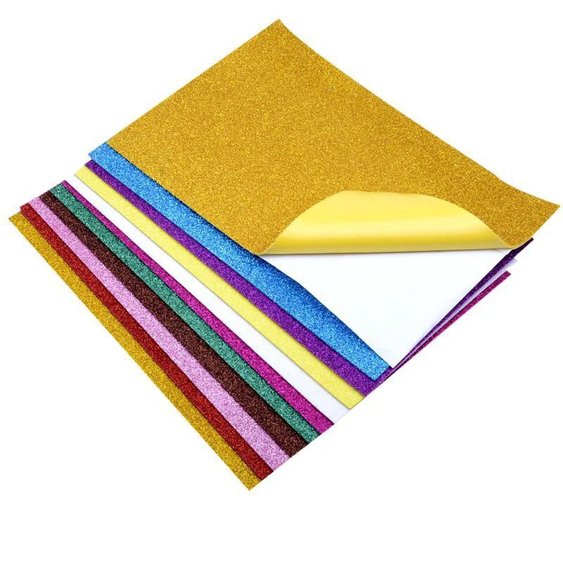 2mm 20x30cm Sponge Glitters Self Adhesion Foam Paper Kraft Paper Gold Craft Paper Powder Handmade Paper Crafts Decor DIY Card
2mm 20x30cm Sponge Glitters Self Adhesion Foam Paper Kraft Paper Gold Craft Paper Powder Handmade Paper Crafts Decor DIY Card