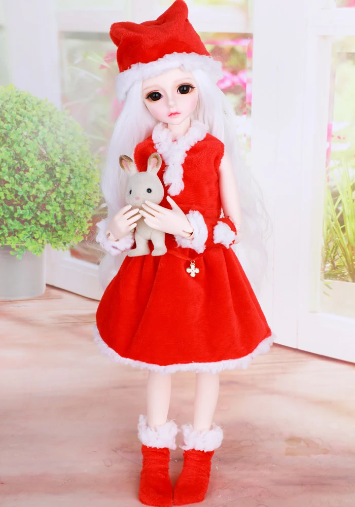 1/4 scale nude BJD doll Christmas girl BJD/SD Resin figure doll DIY Model Toy gift.full set with Clothes,shoes,wig A0243bory MSD
1/4 scale nude BJD doll Christmas girl BJD/SD Resin figure doll DIY Model Toy gift.full set with Clothes,shoes,wig A0243bory MSD