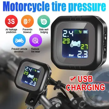 Built In Installation Sensor Waterproof Motorcycle Real Time Tire Pressure Monitoring System TPMS Wireless LCD Display
Built In Installation Sensor Waterproof Motorcycle Real Time Tire Pressure Monitoring System TPMS Wireless LCD Display