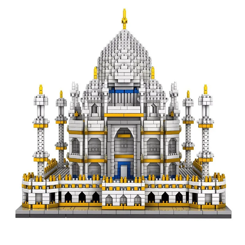 Mini blocks 3950PCS Architecture Landmarks Taj Mahal Palace Model Building Blocks Adult Gift 3D Children Educational Toys
Mini blocks 3950PCS Architecture Landmarks Taj Mahal Palace Model Building Blocks Adult Gift 3D Children Educational Toys