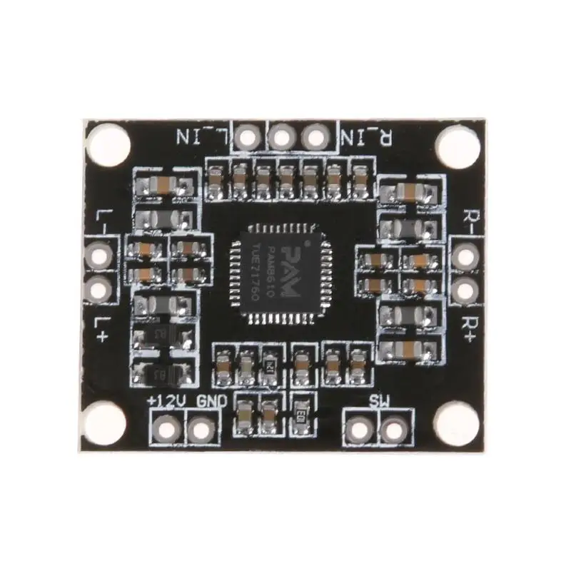 1pc PAM8610 DC 12V 2*15W Dual Channel Stereo Class D Amplifier Board Digital Power Amplifier Board For Amplifiers
1pc PAM8610 DC 12V 2*15W Dual Channel Stereo Class D Amplifier Board Digital Power Amplifier Board For Amplifiers