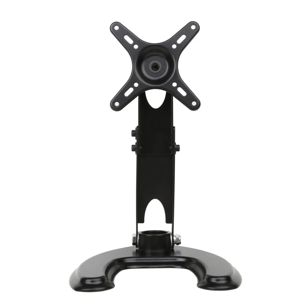 Wearson WS-03UP VESA Monitor Stand Desk Mount Base Tilt Lift Height Adjustable&Detachable 75x75 100x100mm VESA Plate for 13 - 27 inch LED&LCD Screen Aluminium alloy (5)