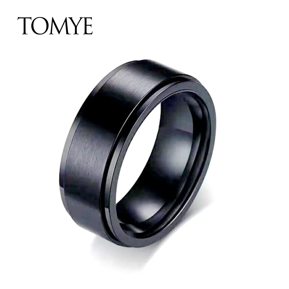 Rings for Men TOMYE J21T006 High Quality Fashion Casual Titanium Steel Black 6mm Ring Width Jewelry for Gifts
Rings for Men TOMYE J21T006 High Quality Fashion Casual Titanium Steel Black 6mm Ring Width Jewelry for Gifts