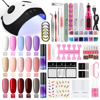COSCELIA Nail Set 36W UV LED Lamp for Manicure Gel Nail Polish Set Kit Gel Varnish Electric Nail Drill Manicure Machine Nail Art
COSCELIA Nail Set 36W UV LED Lamp for Manicure Gel Nail Polish Set Kit Gel Varnish Electric Nail Drill Manicure Machine Nail Art
