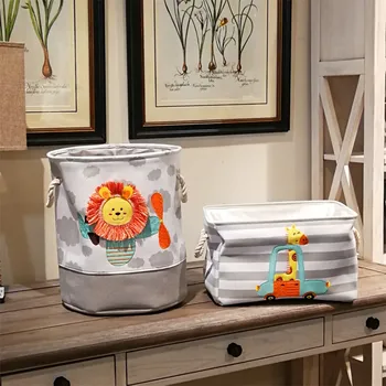 New Cute Cartoon Canvas Lion Giraffe Cartoon Storage Basket Child Folding Laundry Basket Dirty Clothes Organizer
New Cute Cartoon Canvas Lion Giraffe Cartoon Storage Basket Child Folding Laundry Basket Dirty Clothes Organizer