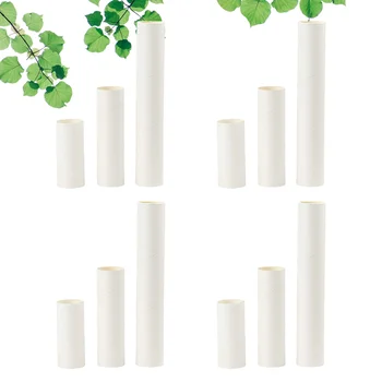 24PCS Portable Durable White Easy to Use Cardboard Tubes Kraft Paper Containers DIY Tubes for Children Craft Kids
24PCS Portable Durable White Easy to Use Cardboard Tubes Kraft Paper Containers DIY Tubes for Children Craft Kids