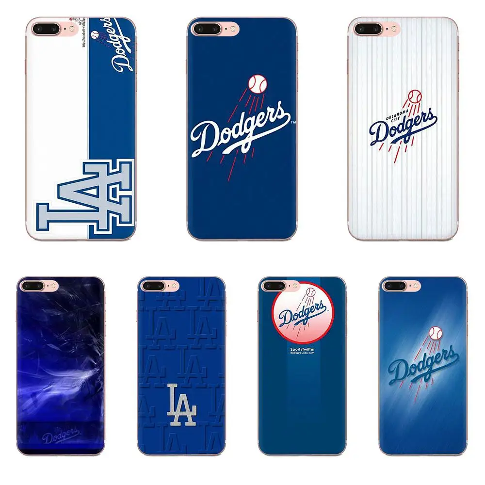 Флип-чехол для Apple iPhone 11 Pro X XS Max XR 4 мобильный телефон 5 5C 4S SE 6 6S 7 8 Plus с логотипом Dodgers