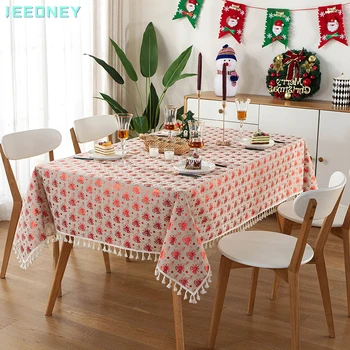 Christmas Linen Tablecloth Dining Table Cloth Clothes Cloths Desk Cover Rectangular for Christmas New Year Party Decoration
Christmas Linen Tablecloth Dining Table Cloth Clothes Cloths Desk Cover Rectangular for Christmas New Year Party Decoration