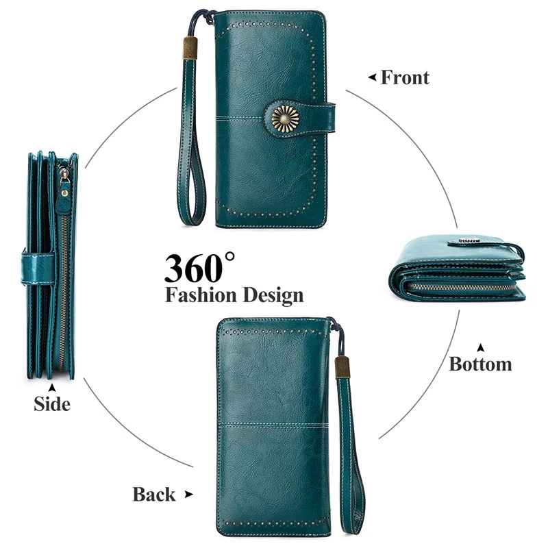 2019 Newly branded customized rfid card zipper wallet | Багаж и сумки