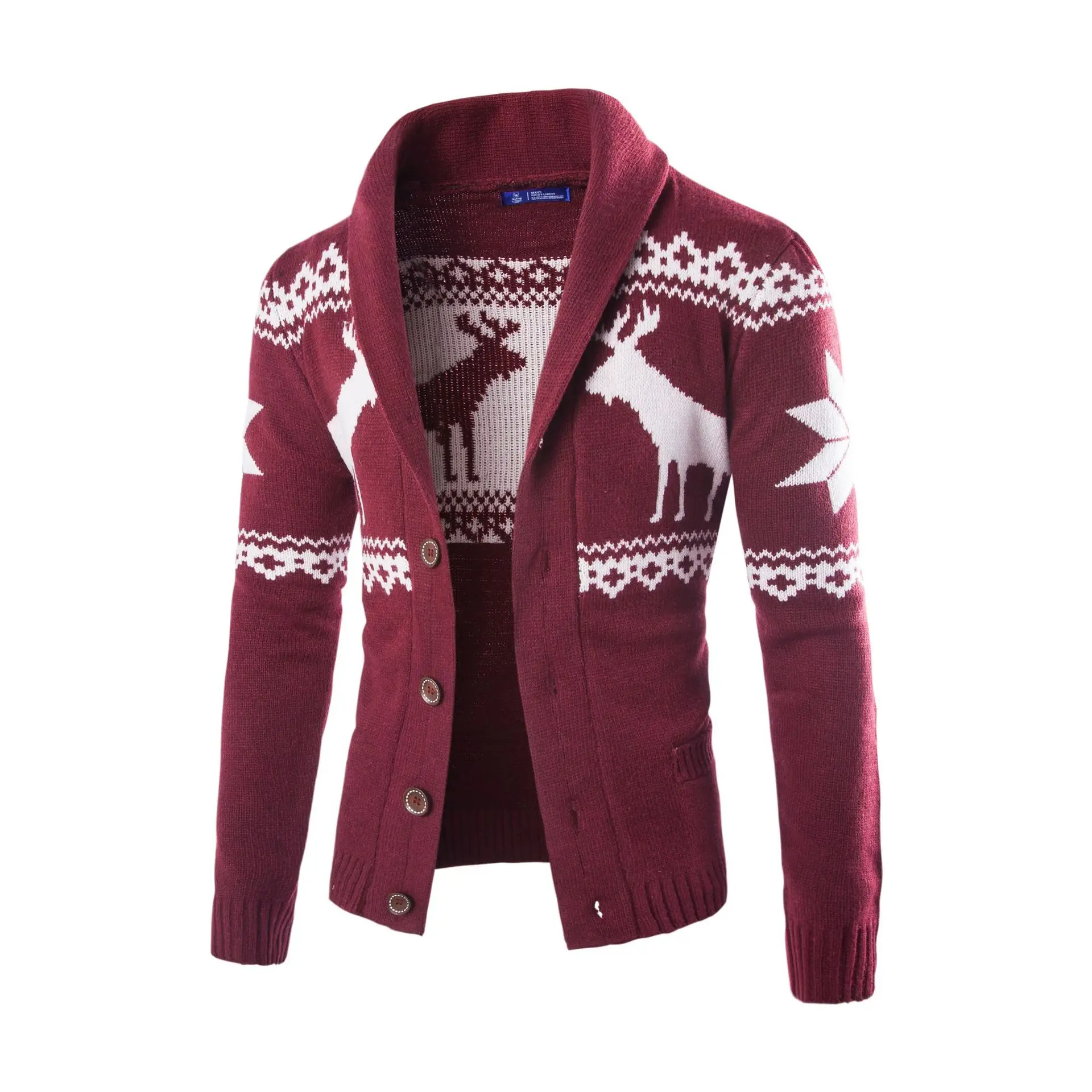 New Fashion Chirstmas Cloth Cashmere Sweater Men Winter Cardigan Single Breasted Casual Slim Mens Sweaters Deer Pattern Knitwea
New Fashion Chirstmas Cloth Cashmere Sweater Men Winter Cardigan Single Breasted Casual Slim Mens Sweaters Deer Pattern Knitwea