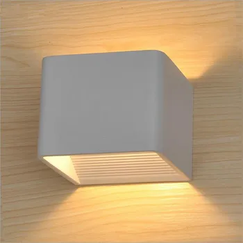 Modern LED Wall Lights Square Wall Lamp Indoor Sconce Wall Lights 90-260V Wandlamp For Bedroom Corridor Stairs Light Fixtures 
Modern LED Wall Lights Square Wall Lamp Indoor Sconce Wall Lights 90-260V Wandlamp For Bedroom Corridor Stairs Light Fixtures