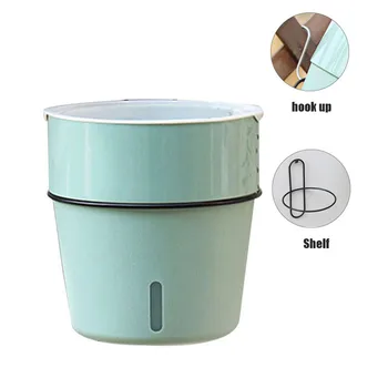 Indoor Plastic Plant Pot Cover Rattan Flower Cover Round Modern Decor Planter with Hook and Bracket DC156
Indoor Plastic Plant Pot Cover Rattan Flower Cover Round Modern Decor Planter with Hook and Bracket DC156