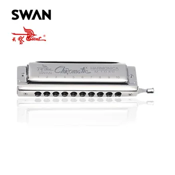 Swan SW1040 Harmonica 10 Holes 40 Tones Chromatic Musical Woodwind Instruments Professional Harmonica Harp Practice Performance
Swan SW1040 Harmonica 10 Holes 40 Tones Chromatic Musical Woodwind Instruments Professional Harmonica Harp Practice Performance