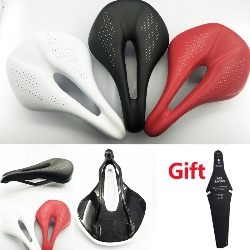 2023 New Pu+Carbon Fiber Saddle Road Mtb Mountain Bike Bicycle Seat For Men Cycling cushion Trail Comfort Races black Red White
2023 New Pu+Carbon Fiber Saddle Road Mtb Mountain Bike Bicycle Seat For Men Cycling cushion Trail Comfort Races black Red White