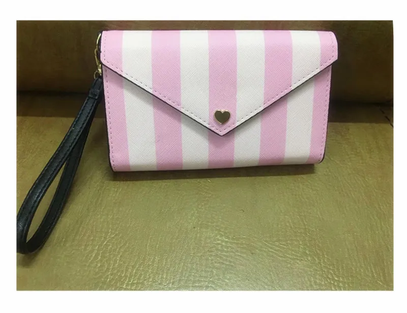 Women Wallets Pink Stripe Multi-Organizer Wallet Fashion Hasp Thread Wallet Design Clutch Female Money Bag Credit Card Holder
Women Wallets Pink Stripe Multi-Organizer Wallet Fashion Hasp Thread Wallet Design Clutch Female Money Bag Credit Card Holder