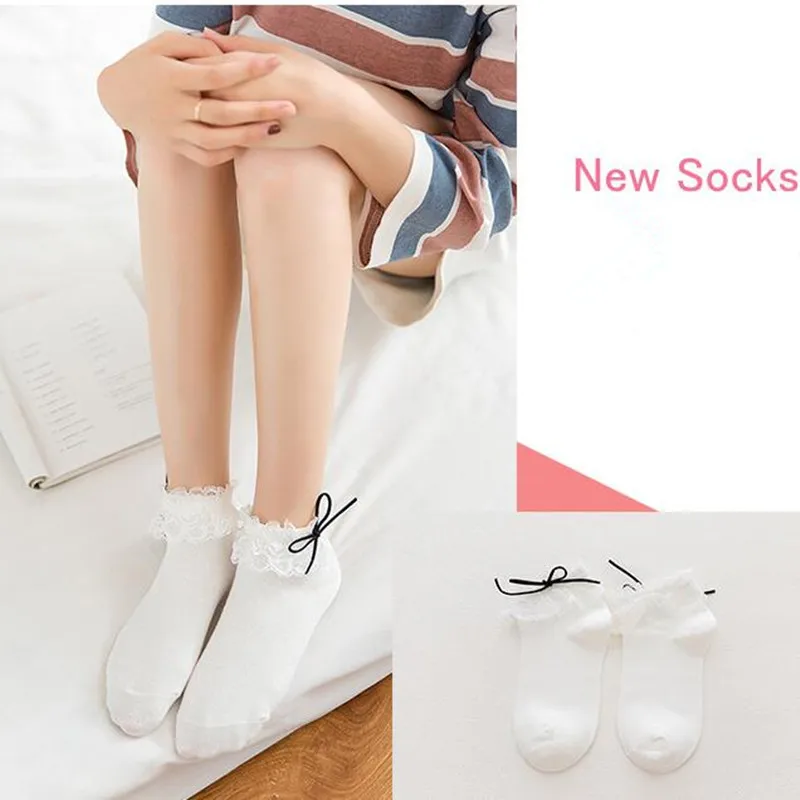Lovely Retro Lace Socks Harajuku Girls Sweet Cute Ruffle Cotton Bowknot Lace Soft Princess Ankle Socks Meias Short Sox
Lovely Retro Lace Socks Harajuku Girls Sweet Cute Ruffle Cotton Bowknot Lace Soft Princess Ankle Socks Meias Short Sox