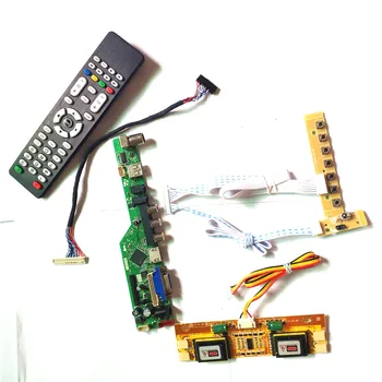 For M190E5-L0B/L0C T.V53 controller board 4CCFL 30Pin LVDS LCD display panel Remote+Inverter+keyboard VGA HDMI AV USB RF DIY kit
For M190E5-L0B/L0C T.V53 controller board 4CCFL 30Pin LVDS LCD display panel Remote+Inverter+keyboard VGA HDMI AV USB RF DIY kit