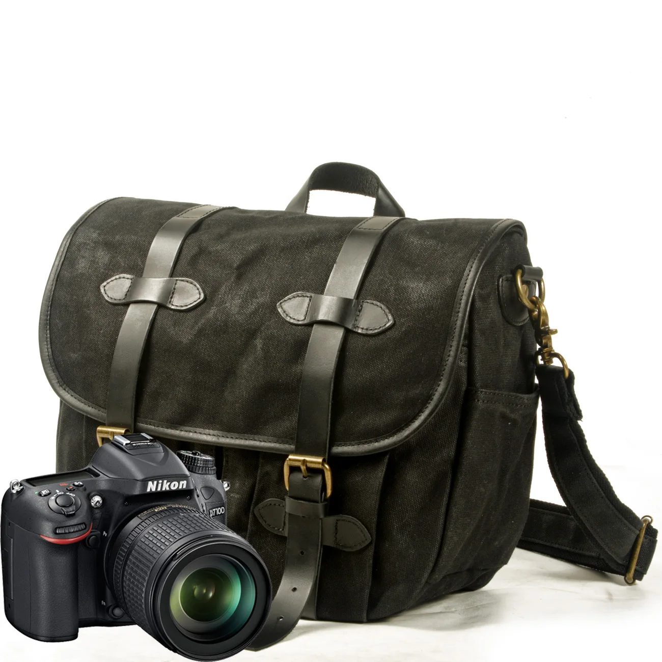 Retro SLR camera bag shoulder diagonal camera bag leisure waterproof anti-theft multi-function drone bag micro single bag
Retro SLR camera bag shoulder diagonal camera bag leisure waterproof anti-theft multi-function drone bag micro single bag