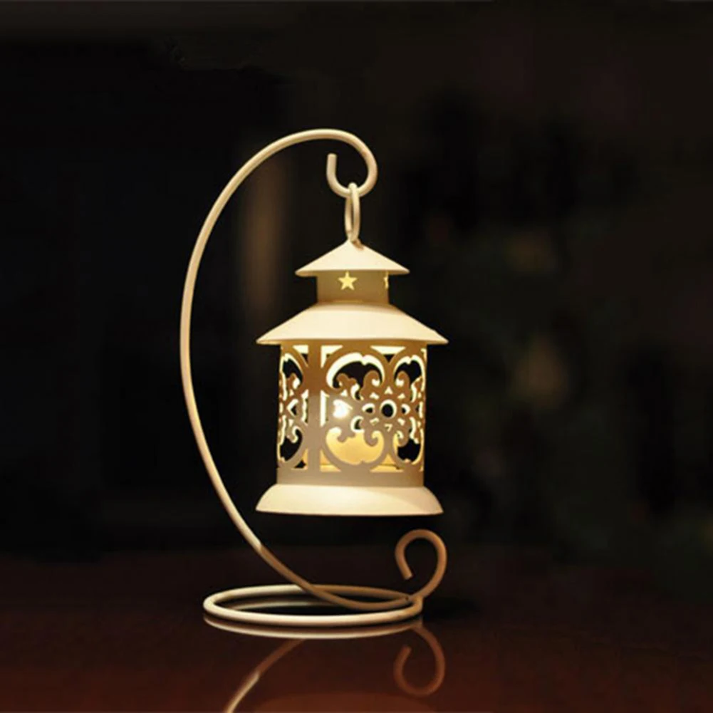 Generic Creative Candelabros Hollow Hanging Birdcage Candle Holder