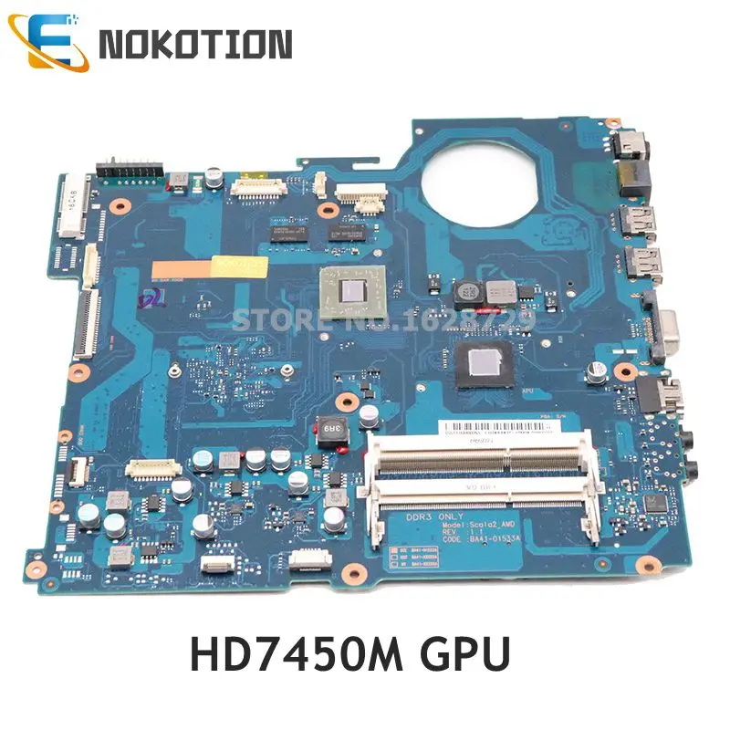 NOKOTION BA92-07849A BA92-07849B BA41-01533A для Samsung NP-RV515 RV515 Материнская плата ноутбука HD7450M DDR3