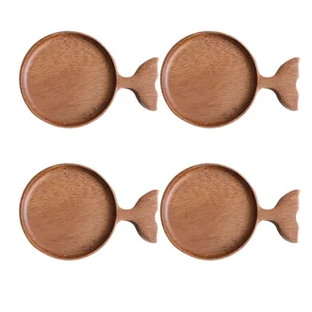 Top-4 Pcs Wooden Dishes Plates Sushi Snack Fruit Sauce Dish Restaurant Hotel Home Seasoning Dish Japanese Style Fish Shaped Dish
Top-4 Pcs Wooden Dishes Plates Sushi Snack Fruit Sauce Dish Restaurant Hotel Home Seasoning Dish Japanese Style Fish Shaped Dish