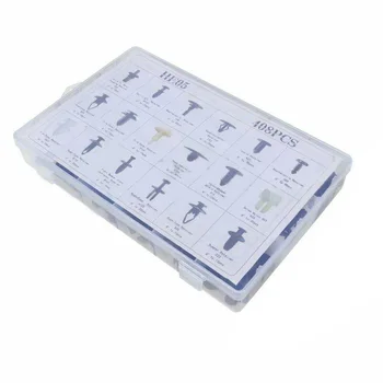 Nylon Clips 408pcs Auto Retainer Assortment Kit For Nissan Subaru Toyota 
Nylon Clips 408pcs Auto Retainer Assortment Kit For Nissan Subaru Toyota