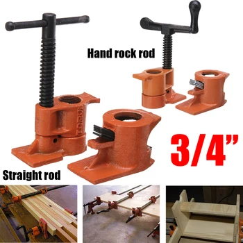3/4 Inch Heavy Duty Pipe Clamp for Woodworking Wood Gluing Pipe Clamp Steel Cast Iron Pipe Clamp Fixture Carpenter Hand Tool
3/4 Inch Heavy Duty Pipe Clamp for Woodworking Wood Gluing Pipe Clamp Steel Cast Iron Pipe Clamp Fixture Carpenter Hand Tool