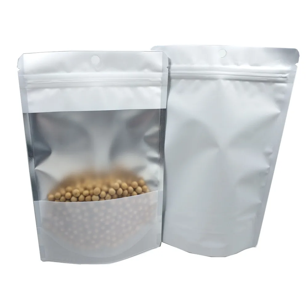 300Pcs/Lot 14x21cm Stand Up Aluminum Foil Package Bag Hang Hole for Tea Coffee Storage Self Seal Ziplock Bag With Clear Window
300Pcs/Lot 14x21cm Stand Up Aluminum Foil Package Bag Hang Hole for Tea Coffee Storage Self Seal Ziplock Bag With Clear Window