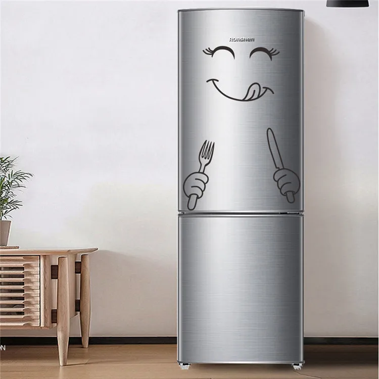 Cute Sticker Smiling face Fridge Happy Delicious Face Kitchen Fridge Wall Refrigerator Vinyl Stickers Art Wall Decal Home Decor
Cute Sticker Smiling face Fridge Happy Delicious Face Kitchen Fridge Wall Refrigerator Vinyl Stickers Art Wall Decal Home Decor