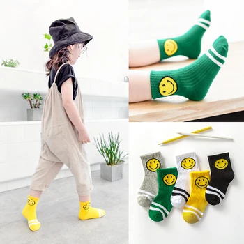 5pairs/lot infant baby socks cotton smiley baby tube socks deodorant children socks girls boys soft cute toddler socks
5pairs/lot infant baby socks cotton smiley baby tube socks deodorant children socks girls boys soft cute toddler socks