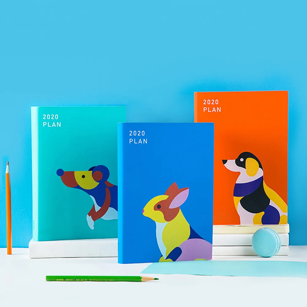 Agendas 2020 Planner Organizer Notebook and Journal A5 Diray Weekly Monthly Plan Note Book Kawaii Cute Rabbit Dog Travel Notepad
Agendas 2020 Planner Organizer Notebook and Journal A5 Diray Weekly Monthly Plan Note Book Kawaii Cute Rabbit Dog Travel Notepad