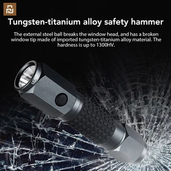LEAO Powerful LED Flashlight Car Safety Hammer Waterproof Diving Flash Light For Safe
LEAO Powerful LED Flashlight Car Safety Hammer Waterproof Diving Flash Light For Safe