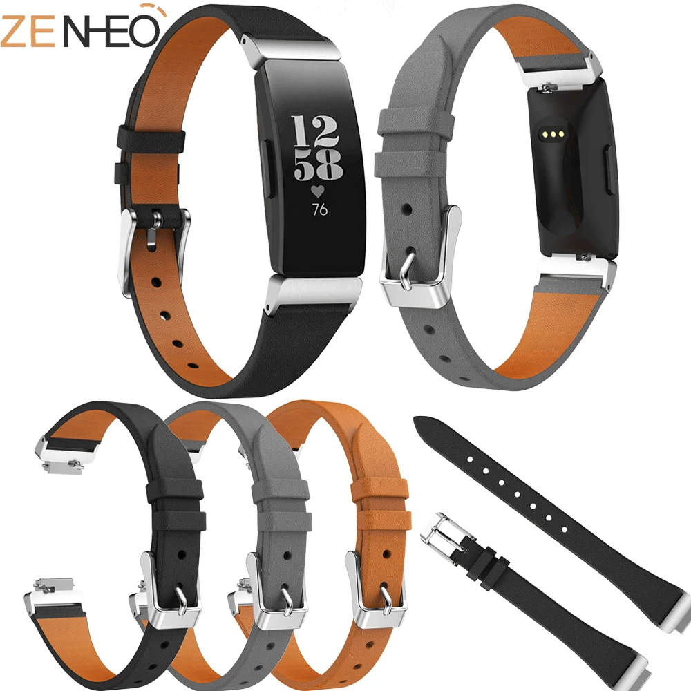 Replacement Smart Watch Bracelet Leather Watch Band Wrist Strap Belt Smartwatch Belt Parts for Fitbit Inspire/Inspire HR
Replacement Smart Watch Bracelet Leather Watch Band Wrist Strap Belt Smartwatch Belt Parts for Fitbit Inspire/Inspire HR