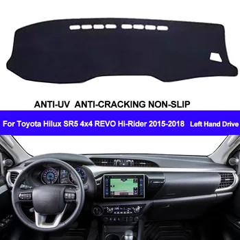 For Toyota Hilux SR5 4x4 REVO Hi-Rider 2015-2018 Left/Right Hand Drive 1PC Car Dashboard Mats Cover Sun Shade Dashboard Capter
For Toyota Hilux SR5 4x4 REVO Hi-Rider 2015-2018 Left/Right Hand Drive 1PC Car Dashboard Mats Cover Sun Shade Dashboard Capter